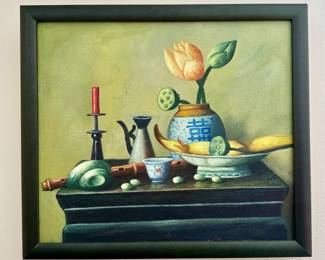 Still Life Oil on Canvas