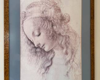 Replica Mary Magdalena Da Vinci Print