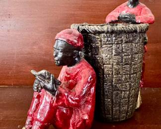 Cold Painted Bronze Figures