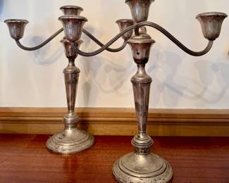 Gorham Sterling Candelabras
