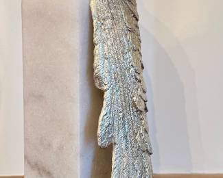 Uttermost Overseer Peacock Sculpture