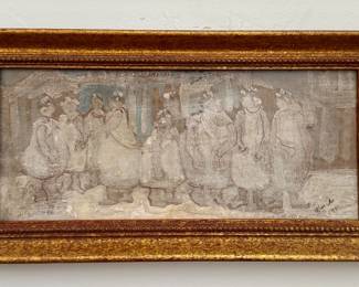 Oil on Canvas, Signed Marchi