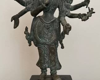 Bronze Tibetan Buddhist Deity