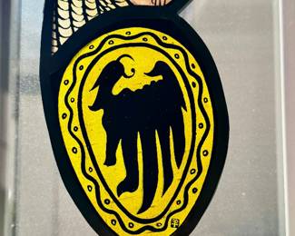 Stained Glass Figure