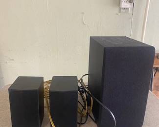 LG Speakers & Sub Woofer