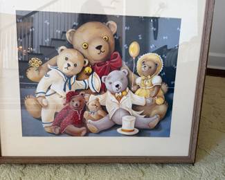 #12 - $100 - Kristin nete 1020/1500 teddy bear picture 29wx25t
