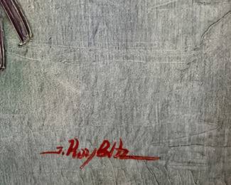 #3 - $140 - Original oil painting "children" by Joyce Roybal 30wx26t