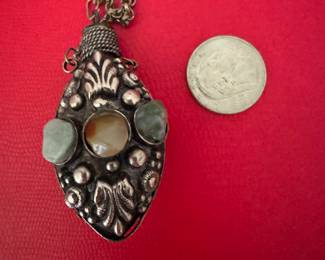 #92 - $40 - Sterling Snuff box (not available for presale)