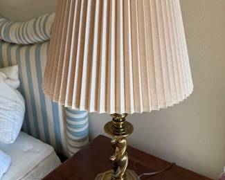#46 - $42 - Brass table lamp 