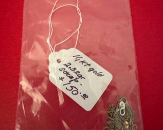 #94 - $150 - 14kt gold - 2.32 gr scrap