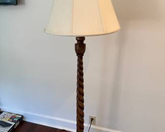 #16 - $120 - Wood floor lamp 61tx18w
