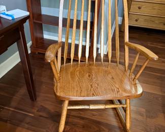 #71 - $90 - Oak Rocker 26x30x44