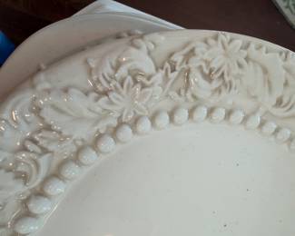 #34A - $164   - Roscher & Co. Collection eartenhware 28 pieces