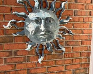 #88 - $50 - Sun wall hanging (one tentacule damaged in lower left but fabulous)