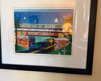 #67D - $60 Graffiti bridge Pensacola by Larry & Sherry Paulsen