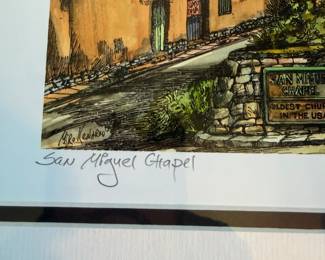 #67C - $80- San Miguel Chapel Santa Fe, NM by Miro Kenarov
