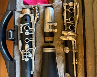 #67A - $80 - Vintage clarinet in case made in Germany