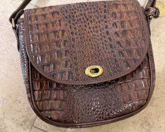 #54 - $50 - Vintage Braham cross over body purse 
