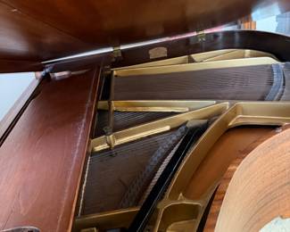 #5 - $1,250 - Wurlitzer Piano with bench 54wx54dx38t price 