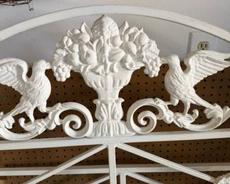 #100 - $250 - 4 poster iron twin bed frame custom made
