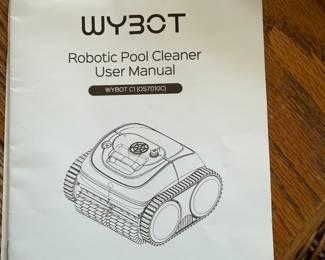 #79 - $220  - WYBOT pool cleaner / vacuum