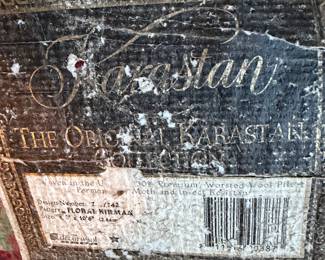 #31 - $250 - Karastan carpet 8'2"x10'6" Persian style 
