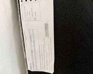 #18 - $240 - Haverty's Paisley swivel rocking chairs - green and cream 38wx37x39t                                                    #19 - $90 - Haverty's Paisley green and cream 32wx21dx18t