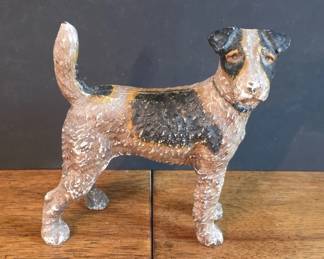 	Cast Iron Dog Figurine