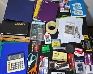 	Office and School Supplies Lot