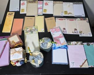 	Stationery Items and Note Pads