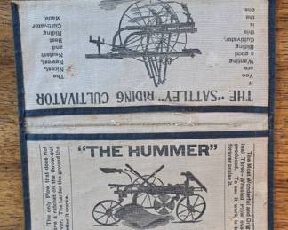 	Advertising Cloth for Sattley Company