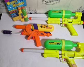 Water Guns by Larami and Hydro Blaster