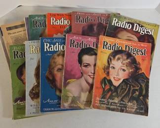 	Radio Digest Magazines, 1929-1930 Issues