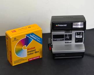 	Polaroid Spirit 600 Camera with Kodak Film