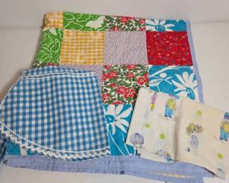	Patchwork Quilt and Textiles Set