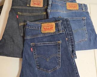 	Mens Levi’s Denim Jeans Assortment