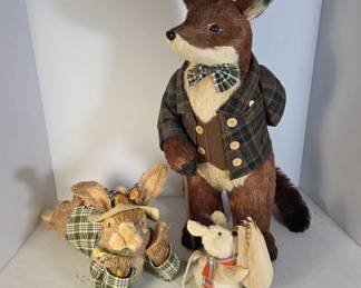 	Pier 1 Sisal Fox and Rabbit Figures