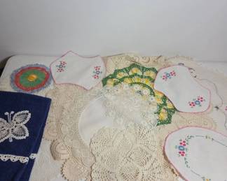 	Crochet and Embroidered Linens