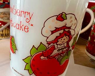 Vintage Strawberry Shortcake mug