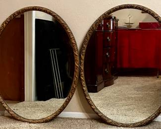 Vintage mirrors, beautiful!