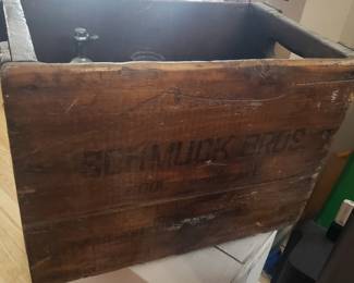 Schmuck Bro. wood box