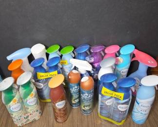 Air Freshener Sprays and Bottles