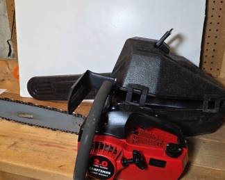 Craftsman 2.0 Cubic Inch Chainsaw with Case