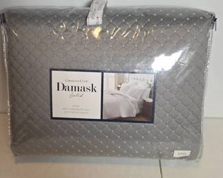 Charter Club Damask King Coverlet Set