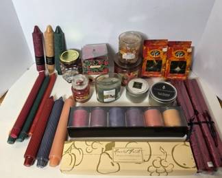 Candles in Various Styles