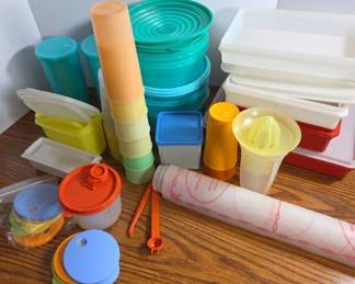 Tupperware Storage and Utensils