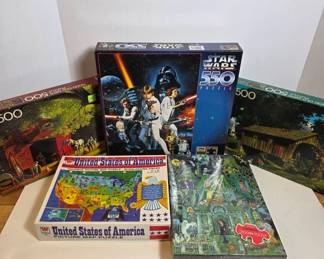 Factory Sealed Assorted Jigsaw Puzzles