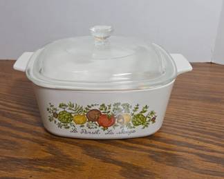 Corning Ware Spice of Life Casserole with Lid