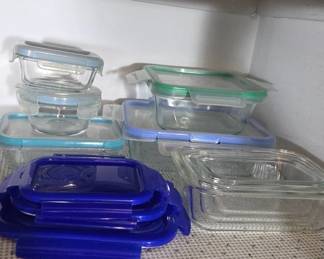 Glass Containers With Matching Lids