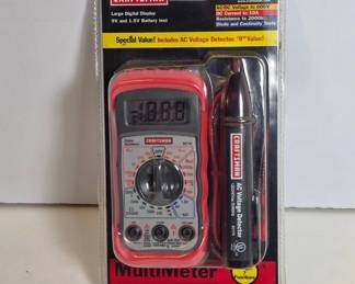 Craftsman Digital Multimeter with Detector
